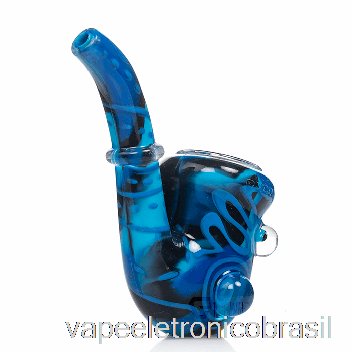 Vape Recarregável Eyce Oraflex Silicone Colher Sherlock Inverno (preto / Azul Bebê / Azul)